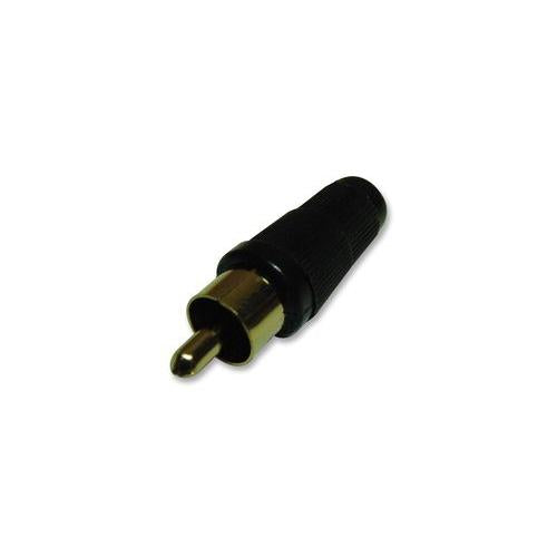 PRO SIGNAL - PSG01523 - PLUGS, PHONO - GOLD/BLACK , PACK OF 10