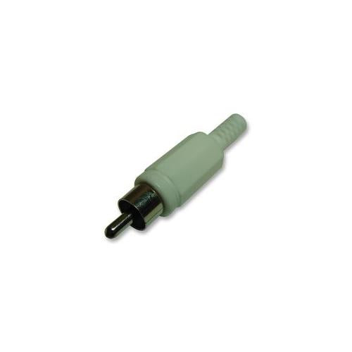 PRO SIGNAL - PSG01529 - PLUGS, PHONO, WHITE , PACK OF 10