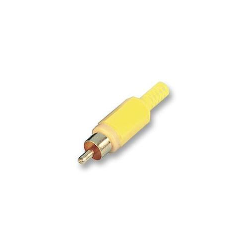PRO SIGNAL - PSG01535 - PLUGS, PHONO, GOLD/YELLOW , PACK OF 10