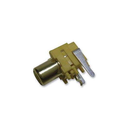 PRO SIGNAL - PSG01547 - PHONO SOCKETS, PCB, GOLD/YELLOW , PACK OF 2