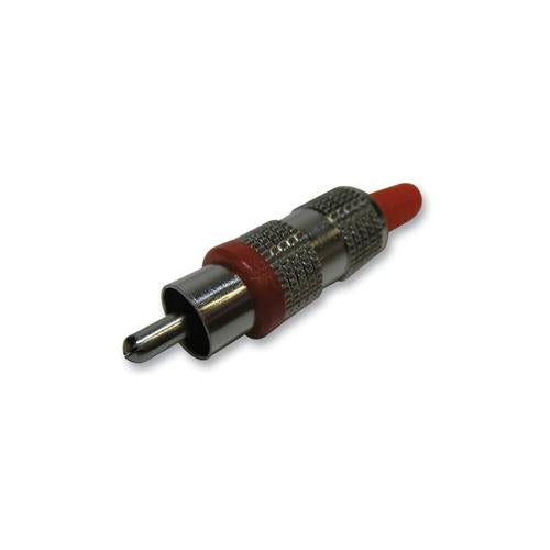 PRO SIGNAL - PSG01640 - PHONO PLUG, METAL, RED