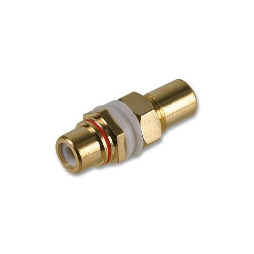 PRO SIGNAL - PSG01727 - ADAPTOR, PHONO S TO S, CHASSIS - GOLD/RED