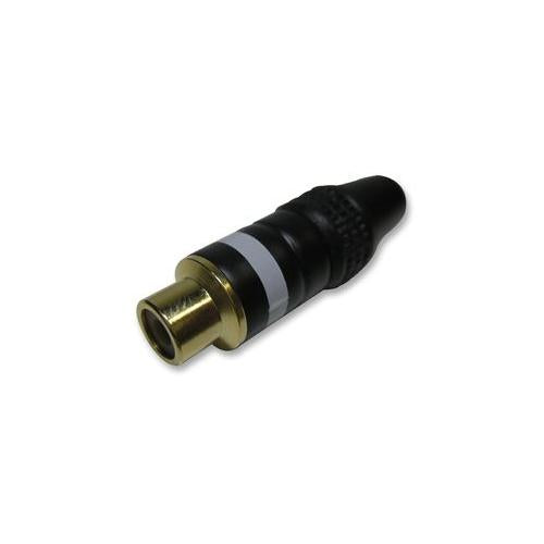 PRO SIGNAL - PSG01777 - PHONO SOCKET, BLACK/WHITE