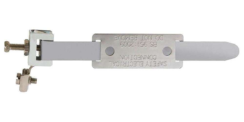 Earth Bonding Clamp, 6", EC14, Dry Conditions, Pack of 20 - QEC14