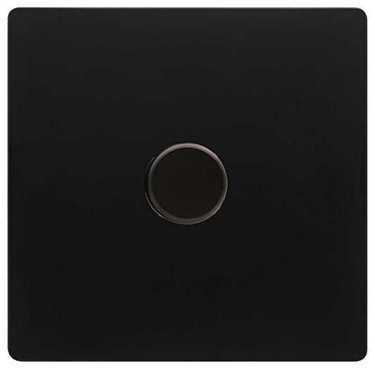 Dimmer Switch, 1 Gang, 2 Way, 100W, Black - SFBK161