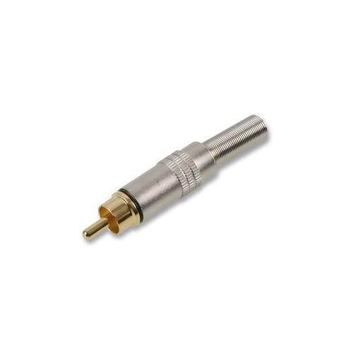 PRO SIGNAL - PSG02803 - PHONO PLUG, CHROME, BLK ID