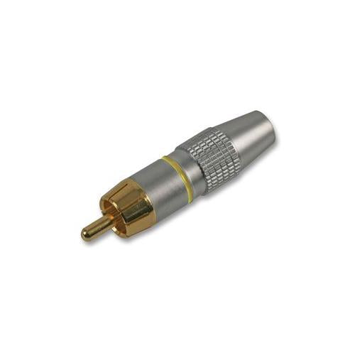 PRO SIGNAL - PSG03217 - PHONO PLUG, HQ, YELLOW