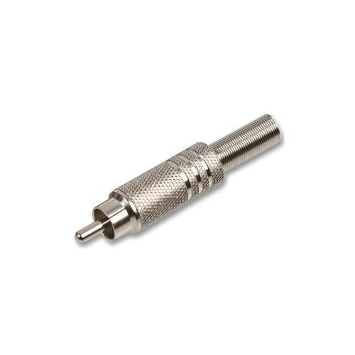 PRO SIGNAL - PSG03462 - PHONO PLUG, NICKEL PLATED, 7MM