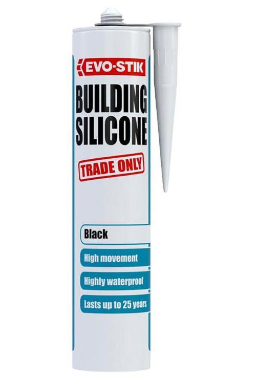 Building Silicone Sealant - Black, 280ml (C20) - 30613353