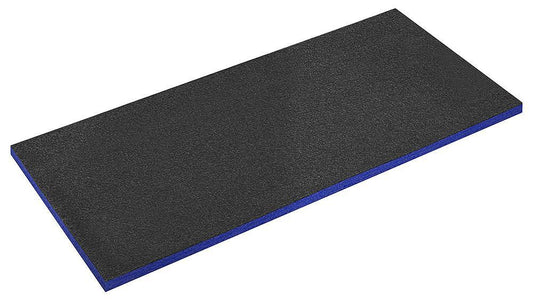 1200mm x 550mm x 50mm Easy Peel Shadow Foam® Tray Insert for Tool Cabinets, Tool Boxes & Cases, Blue/Black - SF50B