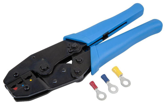 0.5mm² - 6mm² Ratchet Insulated Crimping Tool - PP1808