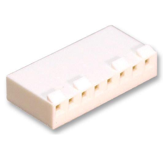 14 Way Crimp Terminal Connector Socket Receptacle House, Friction Ramp, Natural, 3.96mm Pitch - 09-50-8141