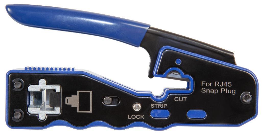 Push Fit Rj45 Heavy Duty Push Through RJ45 Crimp Tool - PRORJ45TOOL-HD – Rapidwarehouse