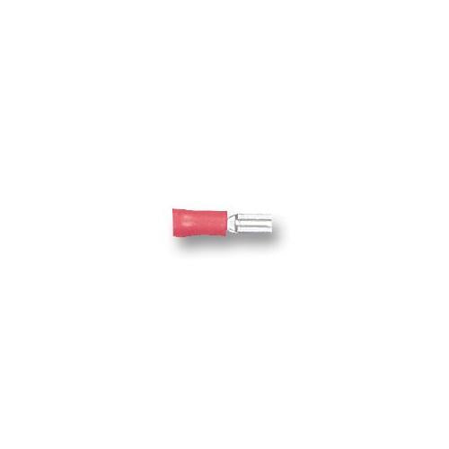 MULTICOMP - FDD1-110(8) - RED 2.8X0.8 FEMALE PUSH ON SPADE TERMINAL , 100 PACK