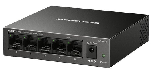 5 Port 10/100/1000Mbps Gigabit Desktop Switch - MS105GS