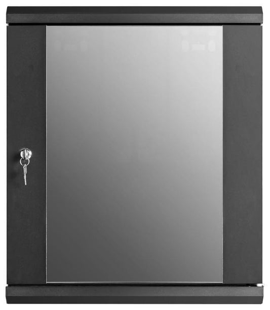 19" Wall-Mounted Data Cabinet Flat Pack, 12U, 550mm Depth - CAB-WFP55-12U550