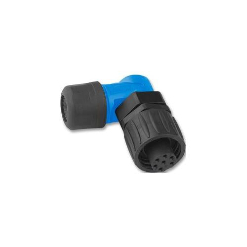 AMPHENOL - C016 20F003 100 10 - SOCKET, FREE, 90DEG, SCREW, 3P+E WAY