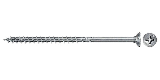 5mm x 70mm PowerFast FPF II CZP Countersunk Pozidriv Wood Screws, 200 Pack - 670426