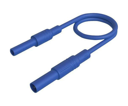 4mm Banana Plug Test Lead, 1kV, 32A, 1m, Blue - 934046102