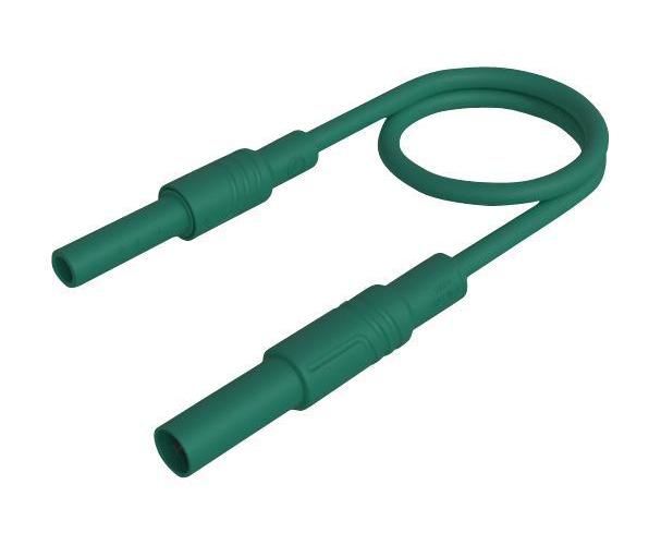4mm Banana Plug Test Lead, 1kV, 32A, 1m, Green - 934046104