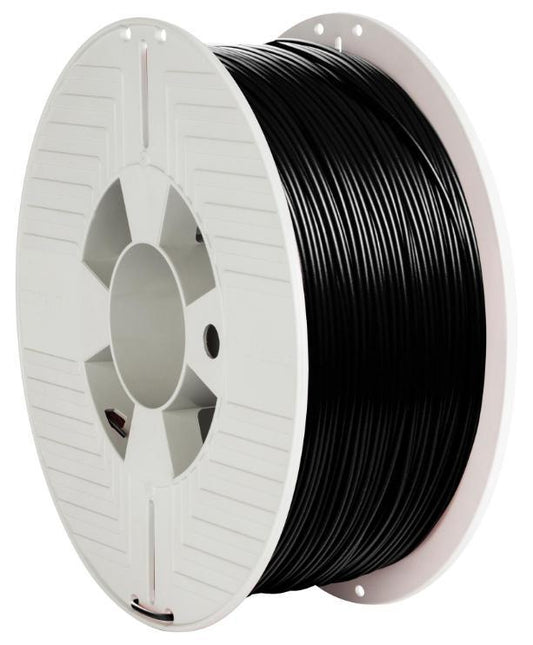 1.75mm Black PLA Filament for 3D Printer, 335m Reel, 1kg - 55318