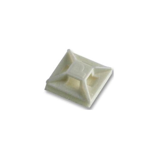 PANDUIT - ABM1M-A-C - 4-WAY ADHESIVE CABLE TIE MOUNT 100 PACK 12.7 X 12.7MM