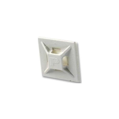 PANDUIT - ABMM-A-C - 4-WAY ADHESIVE CABLE TIE MOUNT 100 PACK 19.1 X 19.1MM