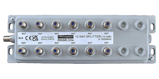 12-WAY SPLITTER LOSS <14.5DB - PROSPL1214
