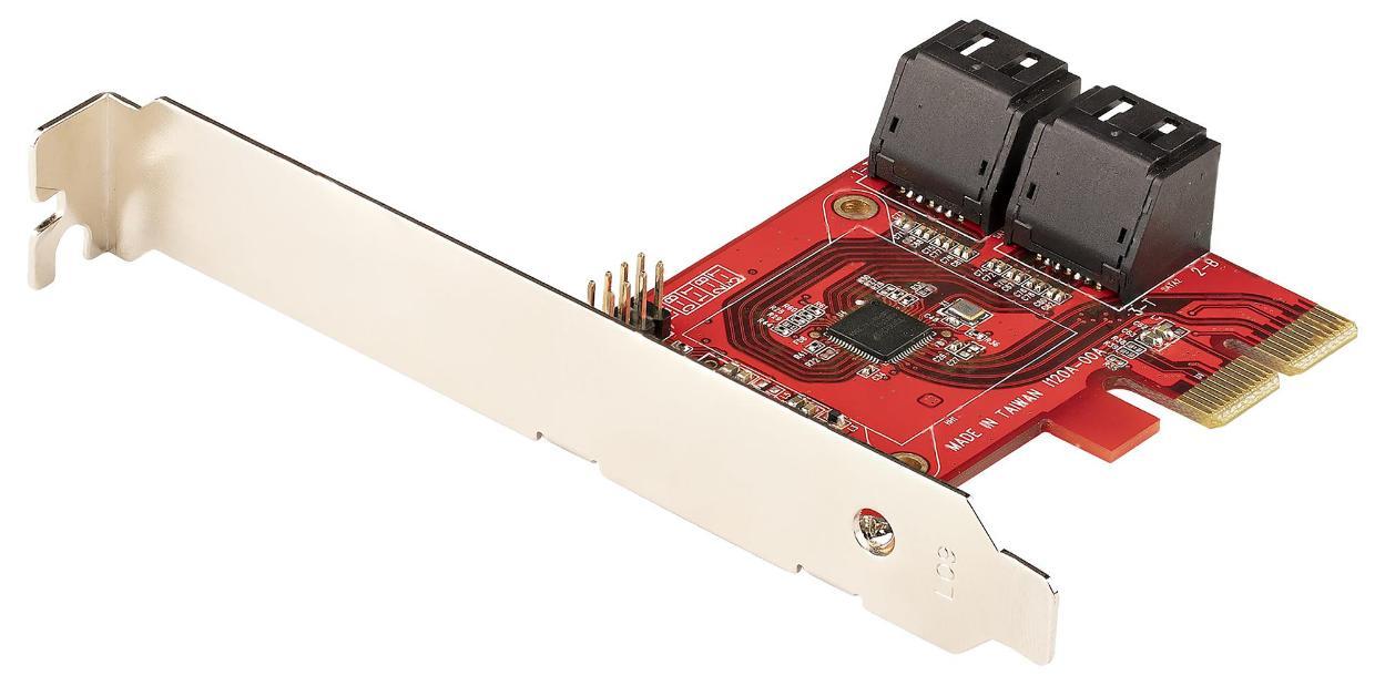 4 Port PCI-Ex 6Gbps SATA Expansion Card - 4P6G-PCIE-SATA-CARD
