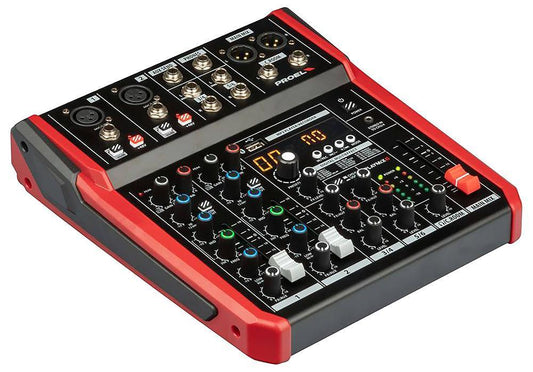 6 INPUT MIXER FX USB - PLAYMIX6