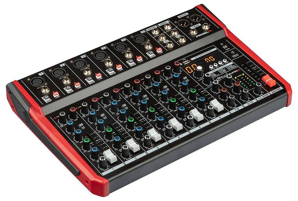 10 INPUT MIXER FX USB - PLAYMIX10