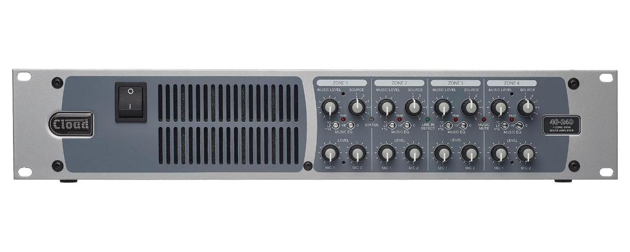4 ZONE INTEGRATED MIXER AMPLIFIER - 46-240EK
