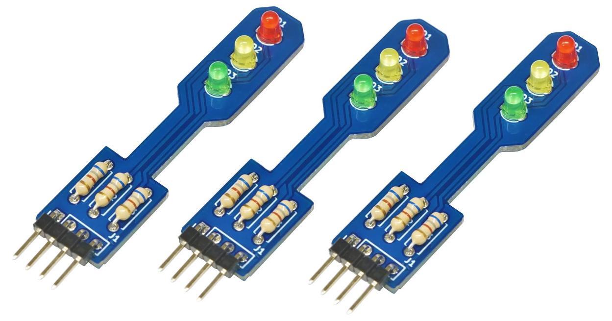 Pack of Lights for Traffic Light Kit - TLIGHT-PO3