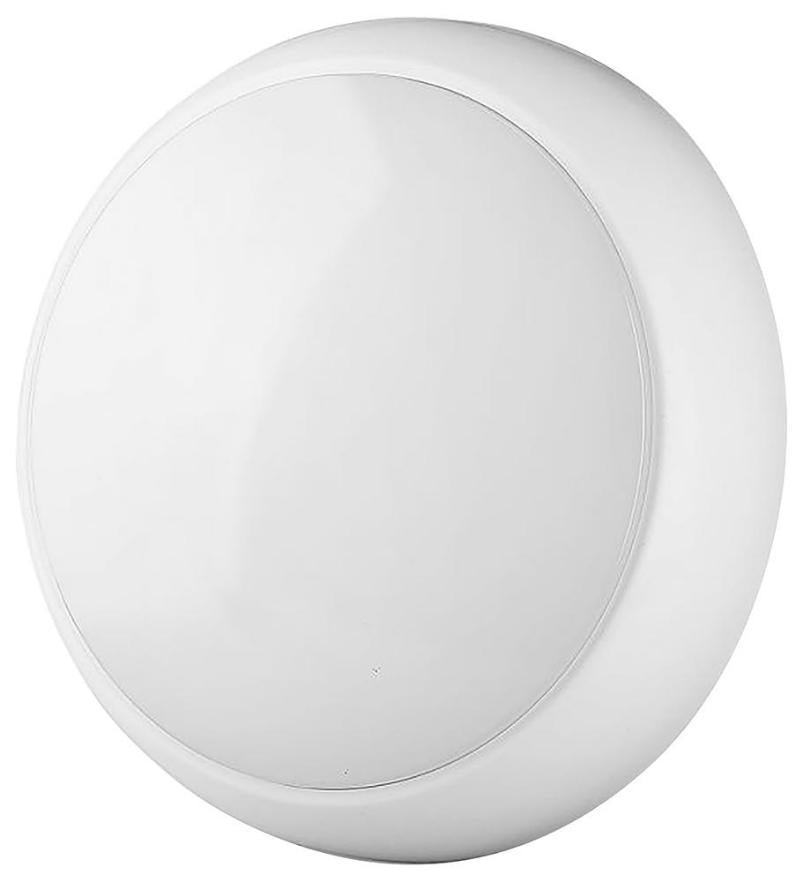 17W Full Round Dome Light with Emergency Battery / Sensor, 4000K, 1400lm, IP65, White - 21812