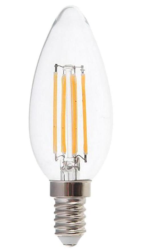 LAMP LED CANDLE 4W FIL 3000K E14 - VT-1986 214301