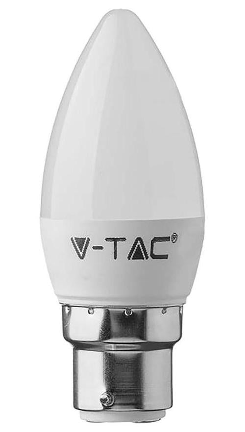 LAMP LED CANDLE 4.5W 6500K B22 - VT-223 2120152