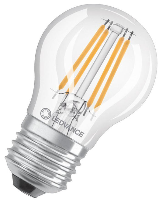 4.2W LED Filament Golf Ball Bulb, E27, 2700K, 470lm, Dimmable - 4099854077968