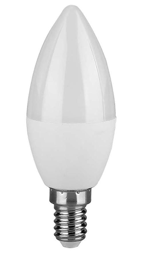 4.5W LED Frosted Candle Bulb, E14, 6500K, 470lm - 21173