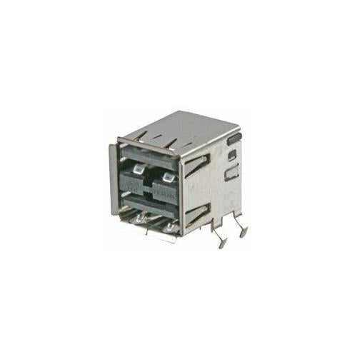 TE CONNECTIVITY - 5787617-1 - RECEPTACLE, USB R/A STACKED TYPE A