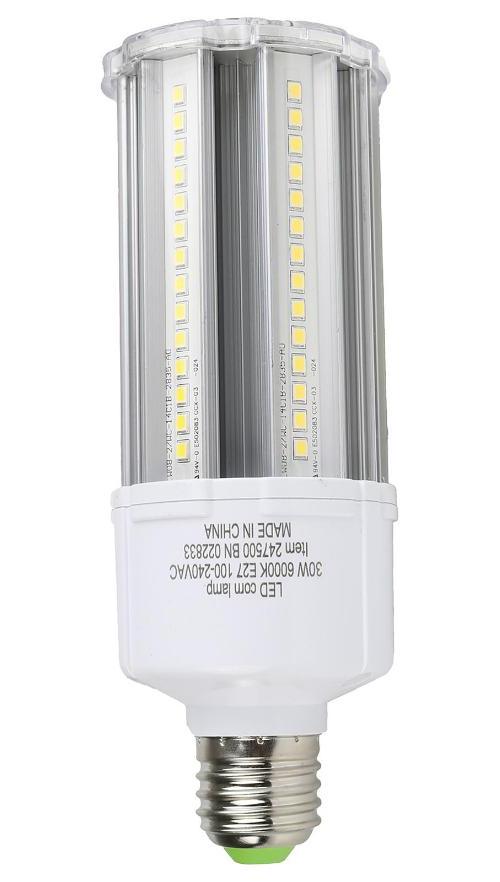 30W LED CORN LIGHT E27 6000K G8 - 247500