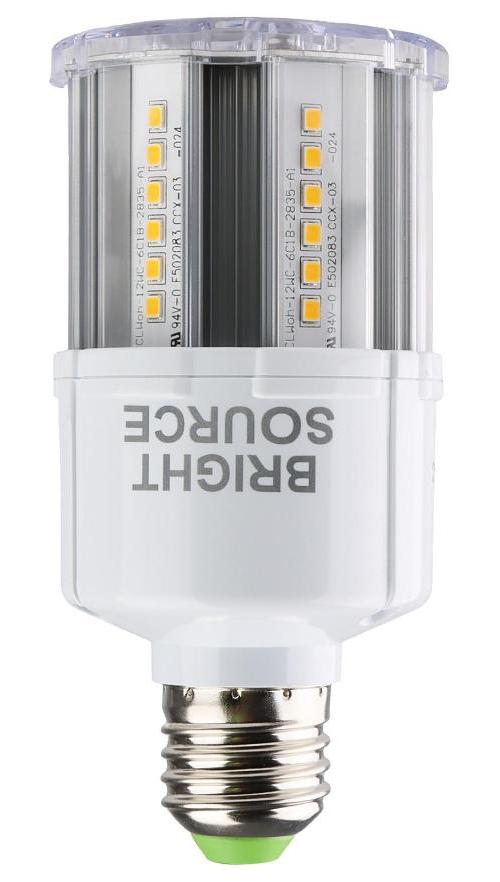 12W LED Corn Bulb, E27, 6000K, 1800lm - 247883