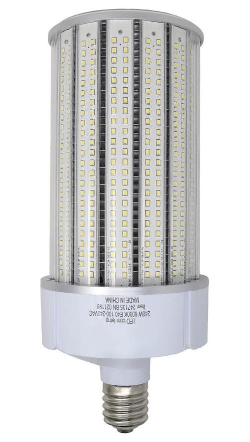 240W LED Corn Bulb, E40, 6000K, 34800lm - 247135