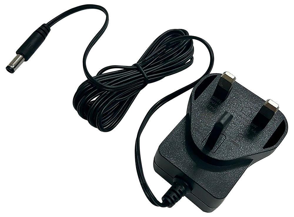 AC/DC Plug Top Power Supply, 12V DC, 1A, 12W, 2.1mm Plug - 14GJ15WD-1200100BW