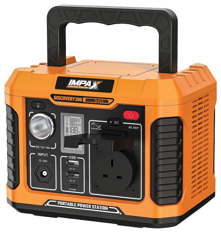 Discovery Portable Power Station, 266Wh - DISCOVERY 300