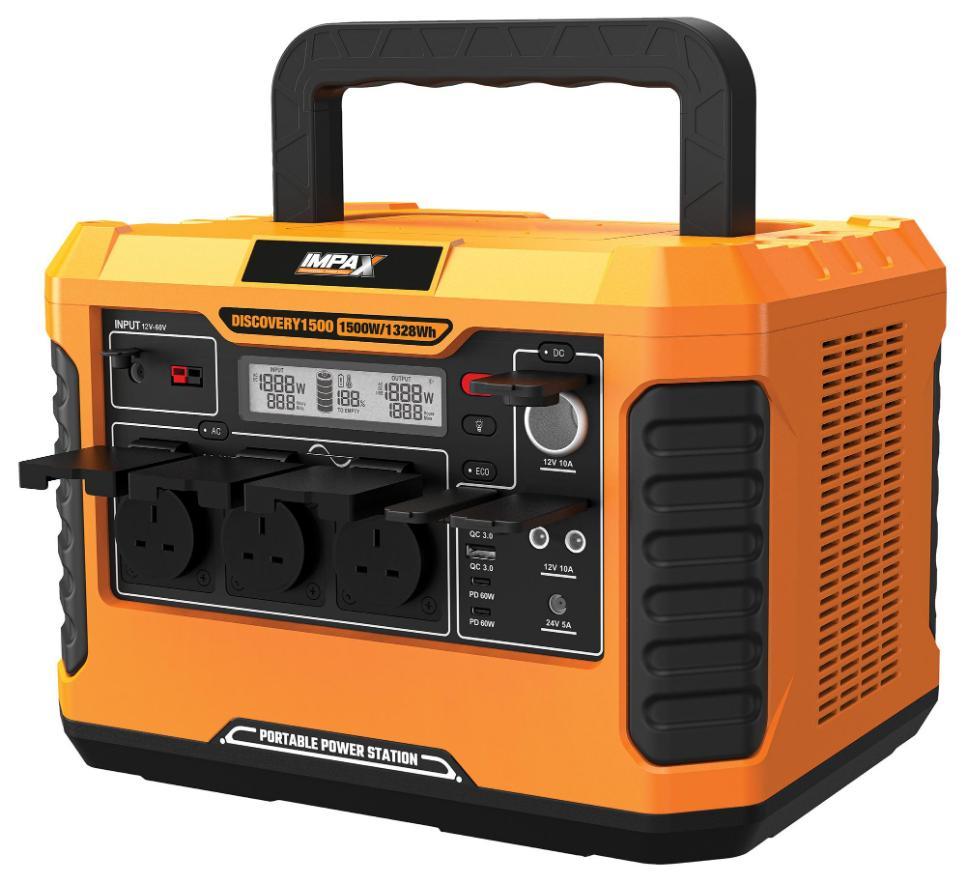 Discovery Portable Power Station, 1328Wh - DISCOVERY1500