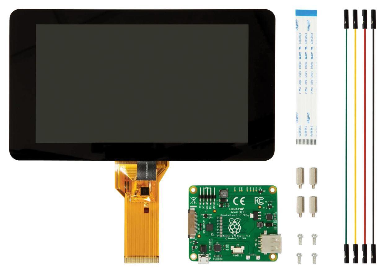 TOUCH SCREEN, RASPBERRY PI, 7INCH - RASPBERRYPI-DISPLAY