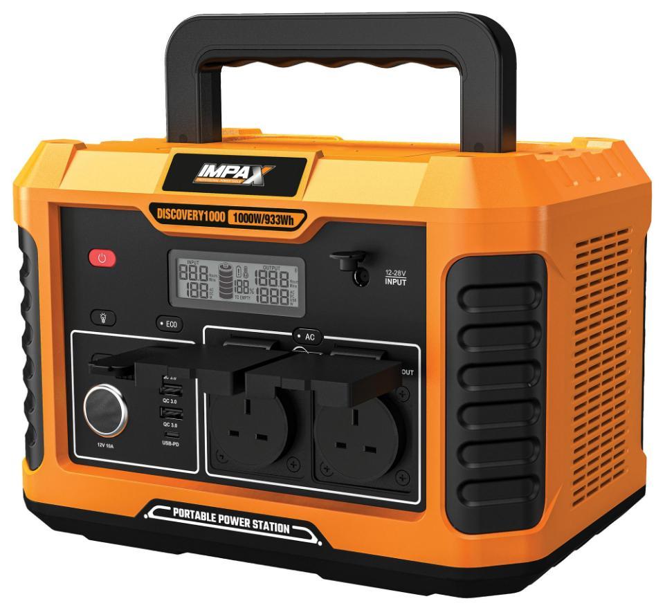 Discovery Portable Power Station, 932Wh - DISCOVERY1000