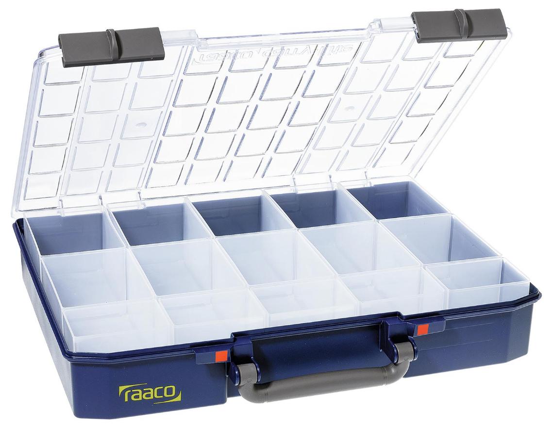 CarryLite 80 5x10-0 Organiser Compartment Storage Box - 79mm x 413mm x 330mm - 136310