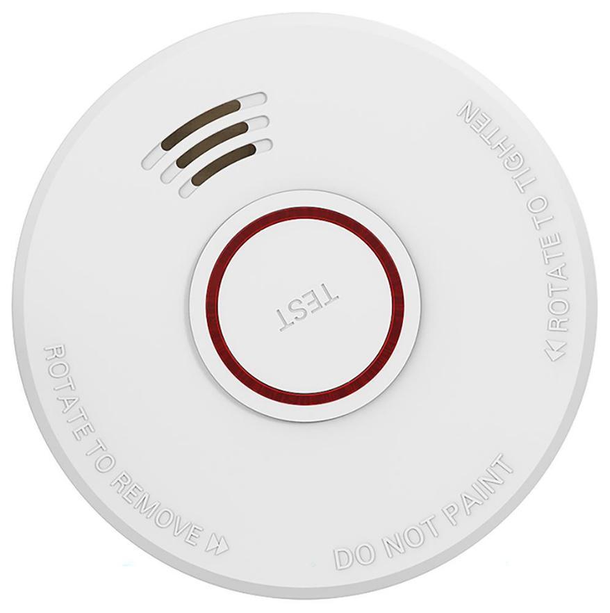 Standalone Smoke Alarm, 9V Battery Powered - QFS-BAT-S