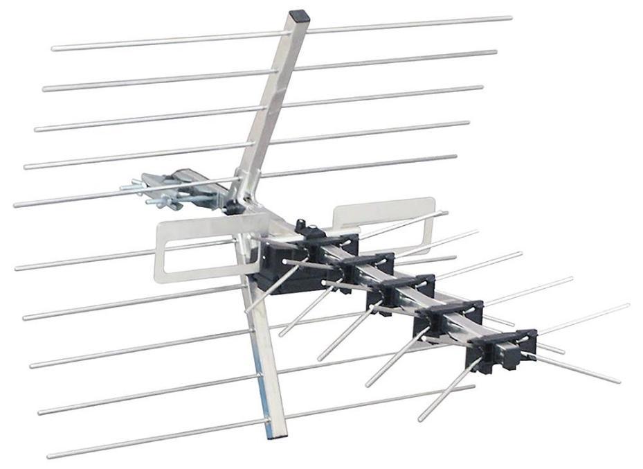 High Gain Digital TV Aerial, 5 Bay, Group AK, 5G Filtered, Box of 5 - V12-X5FAK